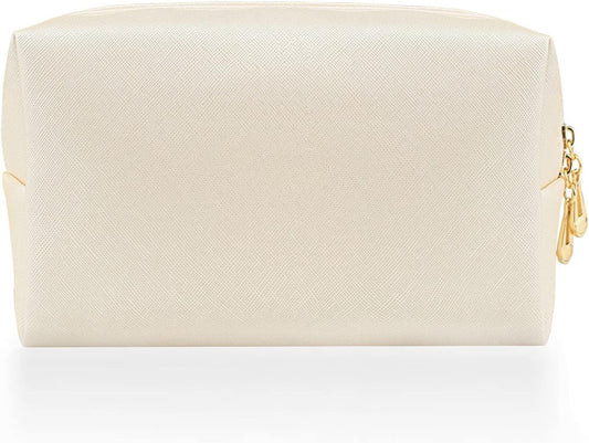 Beige Makeup Pouch